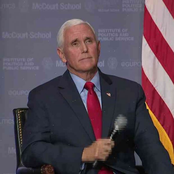 Pence says he won’t vote for Trump in 2024